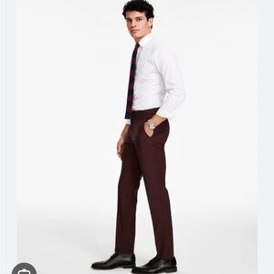 Bar III Men's Slim Fit Stretch Wool Dress Pants Sz 30Wx30L